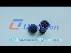 M25 6PIN 防水接続器