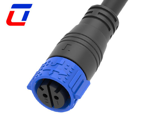 IP67 10 ゲージ 2ピン 防水 DC 電源接続 M25 迅速ロックケーブル接続