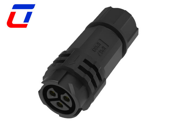 防水円形線から線への接続 3ピンLED接続 20Amp 300V
