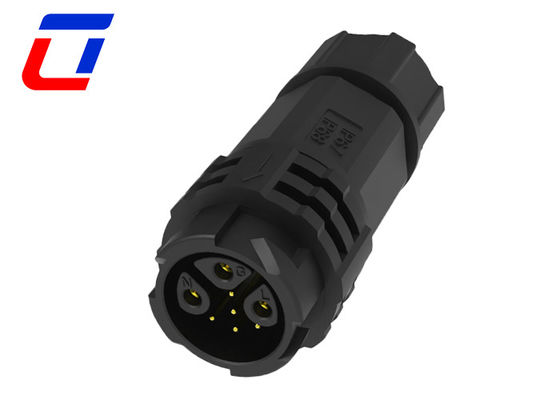 3 パワー5ピン 防水データコネクタ 15A M19 円線コネクタ