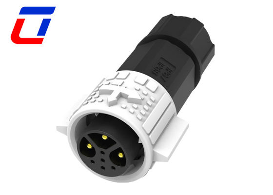3 パワー5ピン 防水データコネクタ 15A M19 円線コネクタ