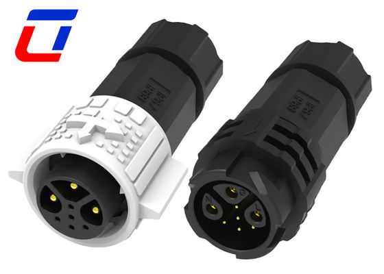 3 パワー5ピン 防水データコネクタ 15A M19 円線コネクタ