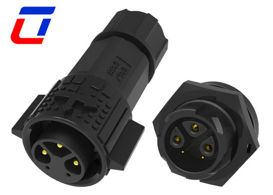15A パワー 5A シグナル M19 電線からボードへ マルチピンコネクタ プッシュロック付き防水