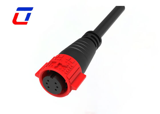 6 Pin IP67 Connector M19 Dustproof Waterproof Wire Splice Connector