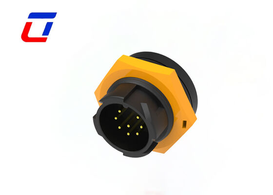 8ピン 300V 男性 女性ケーブルコネクタ M19 ワイヤー・トゥ・ボード・シグナル・コネクタ