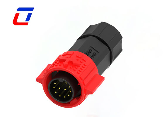 M19 防水プラグソケット 11ピン 低電圧ケーブル-基板 オス-メス コネクタ