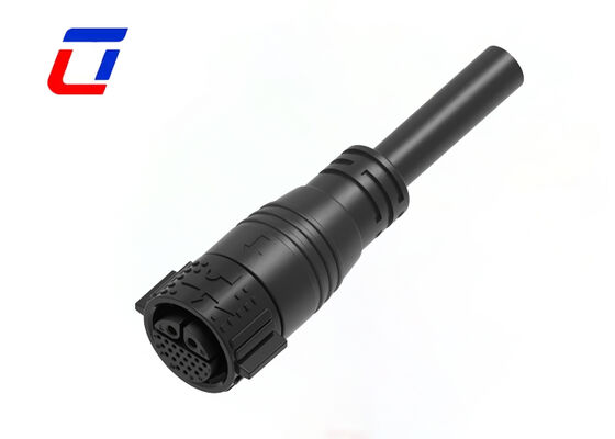 M25 電源信号コネクタ 2+20 ピン IP67 20A+5A ワイヤ・ツー・ボード コネクタタイプ