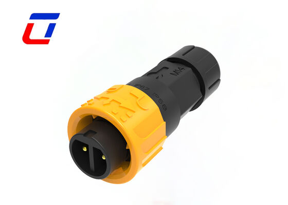 M16 High Current Waterproof Connector IP67 2 Pin Quick Connector Automotive