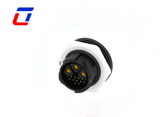 M25 3+13ピン防水ケーブルコネクタ ベストプッシュロック マルチピンコネクタ