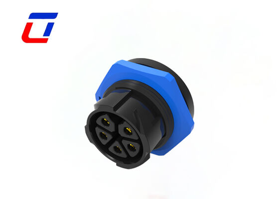 M25 男性 女性 隔壁接続器 快速リリース 5ピンパネルマウント接続器