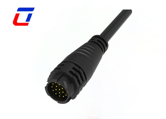 300V 低電圧 防水 クイックコネクト ワイヤーコネクタ M19 18ピン データコネクタ