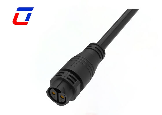 50A M25 2ピン 防水電気コネクタ プッシュロック IP67 男性 女性コネクタ