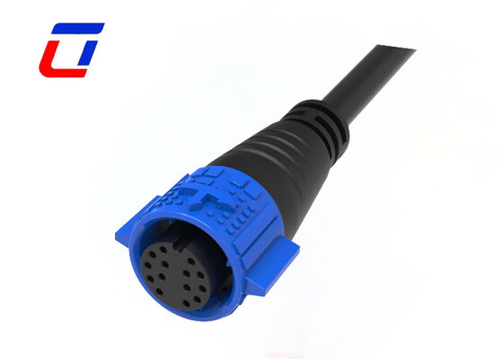 M19 300V 型式 LED 制御 急速接続 14ピン 防水 屋外ケーブル接続