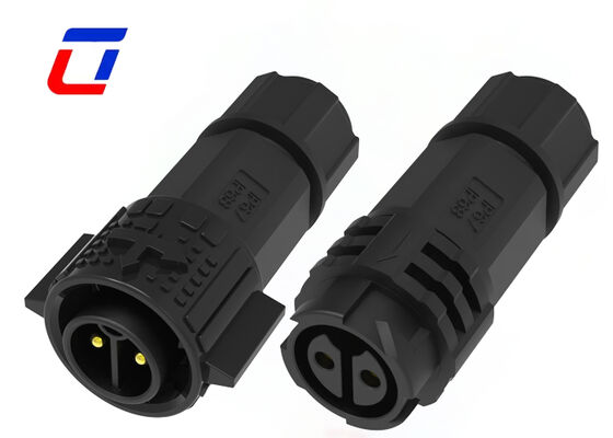 M19 20A 2ピン回路電源コネクタ 産業用外用重機コネクタ