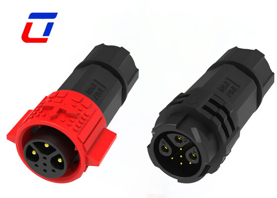 M19 3+5 マルチピンコネクタ タイプ ODM IP67 防水電源信号コネクタ