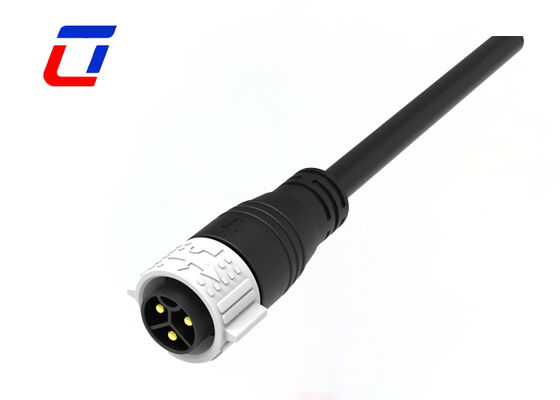 UL94-V0 3 ピン M25 50A 防水ケーブル コネクタ セルフ ロック IP67 電源コネクタ