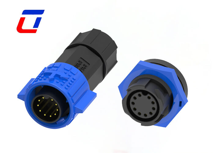 M19 10ピン 防水 快速切断ワイヤコンネクタ ODM IP67 円形コンネクタ