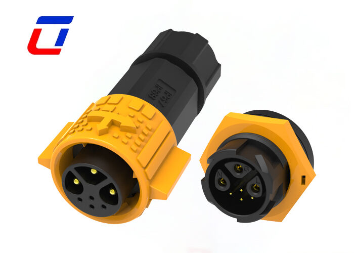 20A Industrial Obtain UL certification Circular Connector 3+4Pin Waterproof M19 Connector