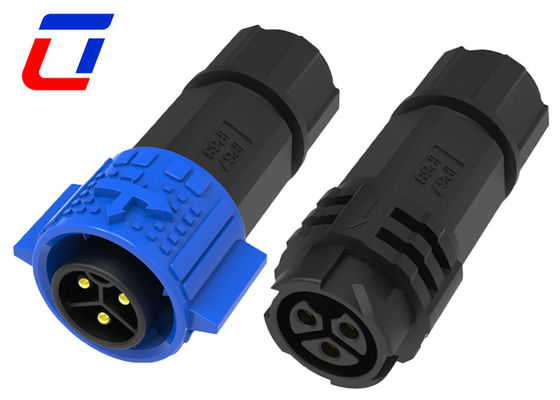 防水円形線から線への接続 3ピンLED接続 20Amp 300V