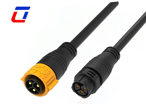 50A 3ピン 男性 女性コネクタ 防水電源コネクタ M25 中国製